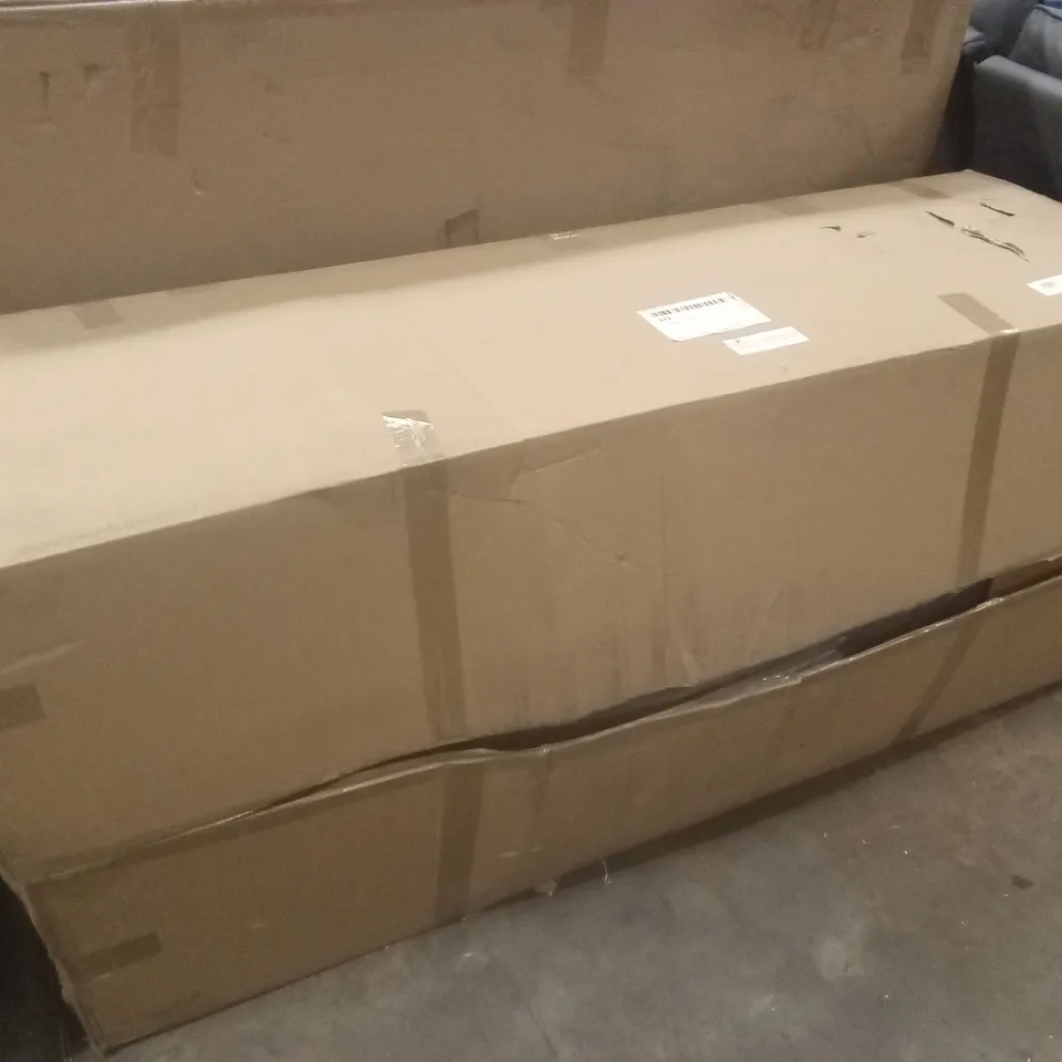 BOXED JENNIFER COMPACT REVERSIBLE FABRIC CHAISE - GREY (1 BOX) RRP £429