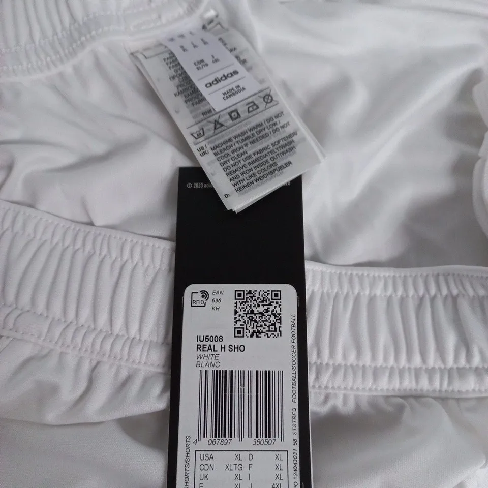 ADIDAS REAL HOME SHORTS - UK XL
