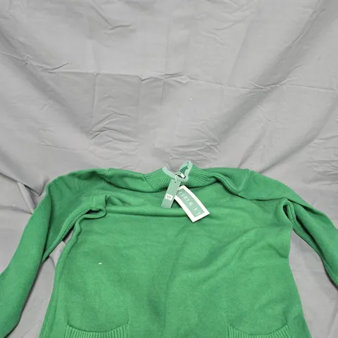 LA MAREY GREEN KNIT CARDIGAN – WOMEN'S SIZE S/M