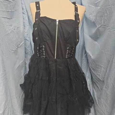 VIXXIN SELKIE DRESS IN BLACK - XL