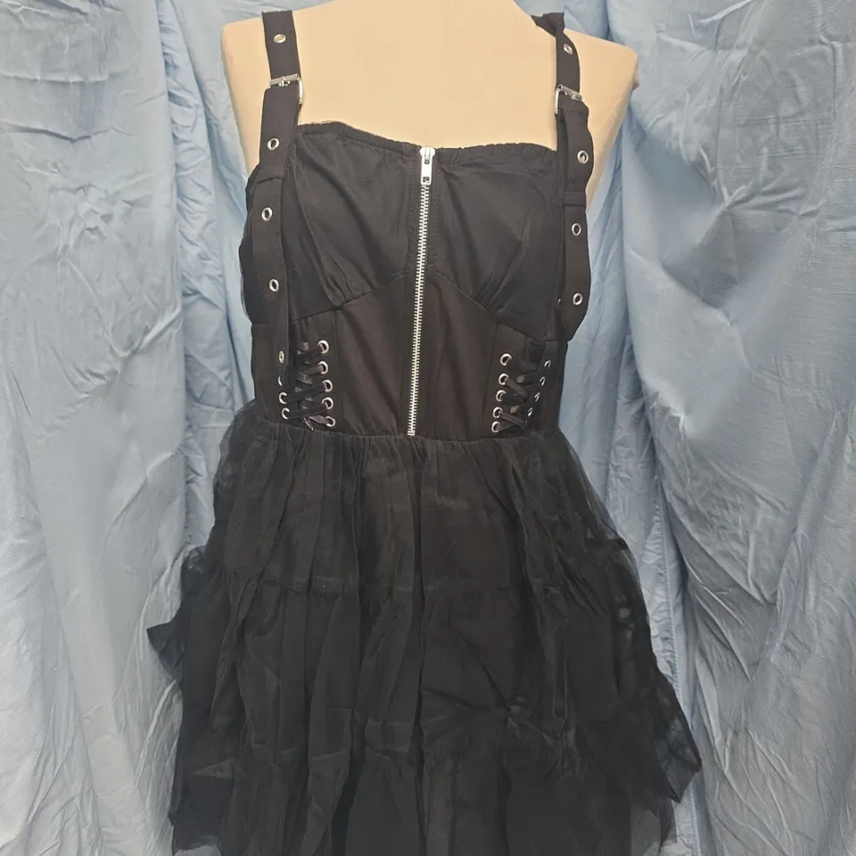 VIXXIN SELKIE DRESS IN BLACK - XL