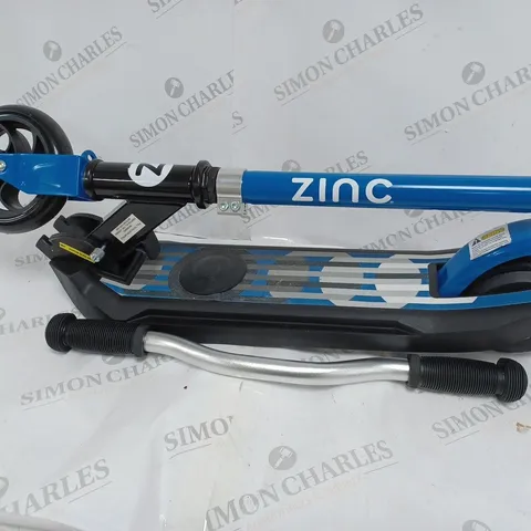 BOXED ZINC E4 MAX ELECTRIC SCOOTER - BLUE