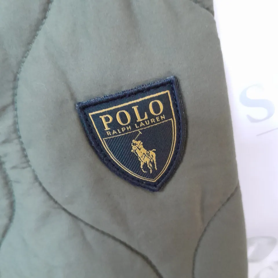 POLO RALPH LAUREN CLASSICS GHENT GUNNERS JACKET IN GREEN SIZE M