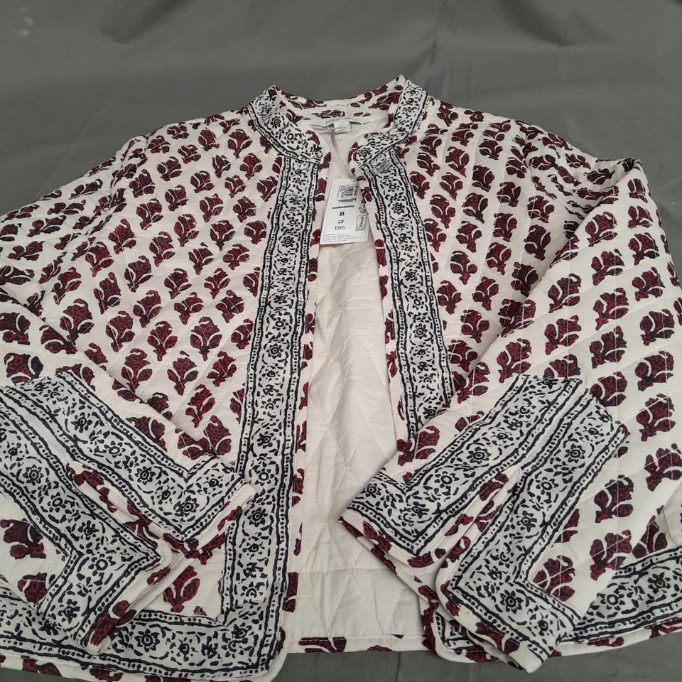 M&S WHITE JACKET - SIZE 8