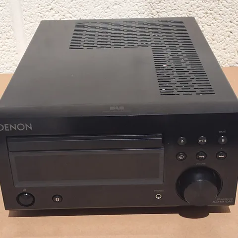 DENON CD RECEIVER IN BLACK - RCD-M41DAB