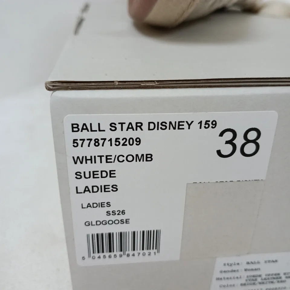 GOLDEN GOOSE BALL STAR DISNEY WHITE/COMB SIZE 38
