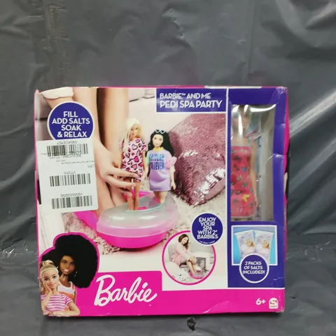 BOXED BARBIE PEDI SPA PARTY DOLL 