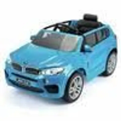 BOXED XOOTZ BLUE KIDS BMW X5 ELECTRIC RIDE-ON 12V