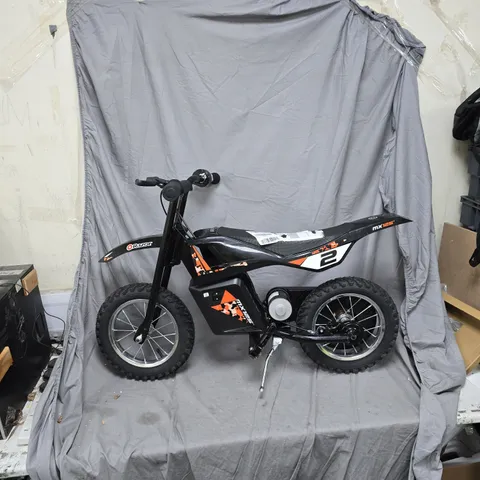 RAZOR MX125 ELECTRIC DIRT BIKE – KIDS' TOY, BLACK & ORANGE