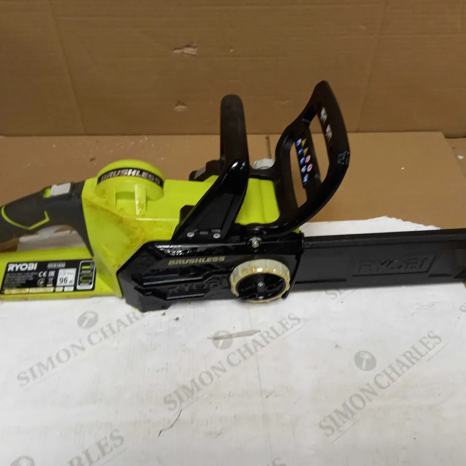 RYOBI BRUSHLESS CORDLESS CHAINSAW