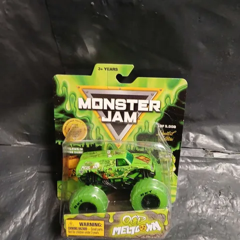 MONSTER JAM GREEN MONSTER TRUCK TOY – CARDED