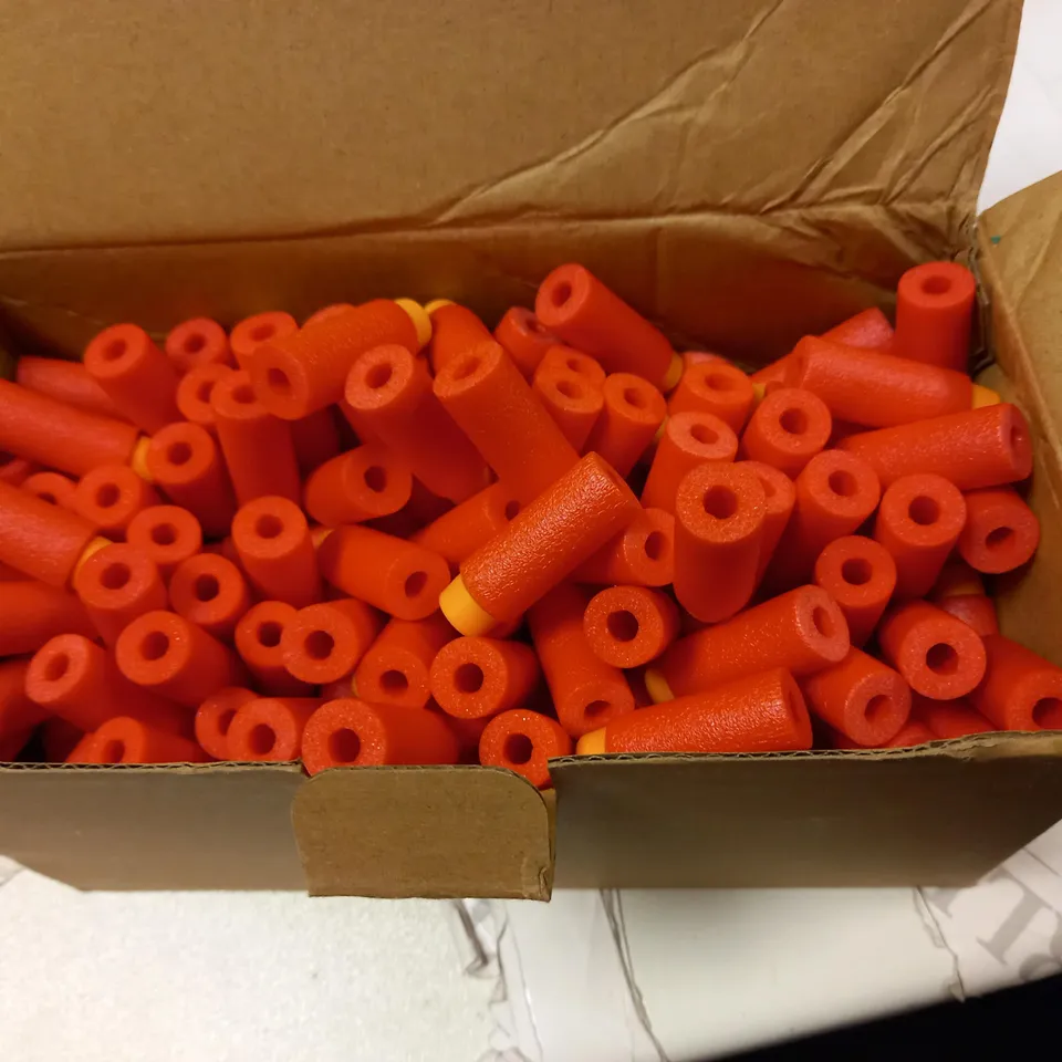 6 BOXES OF WORXKER FOAM BULLETS