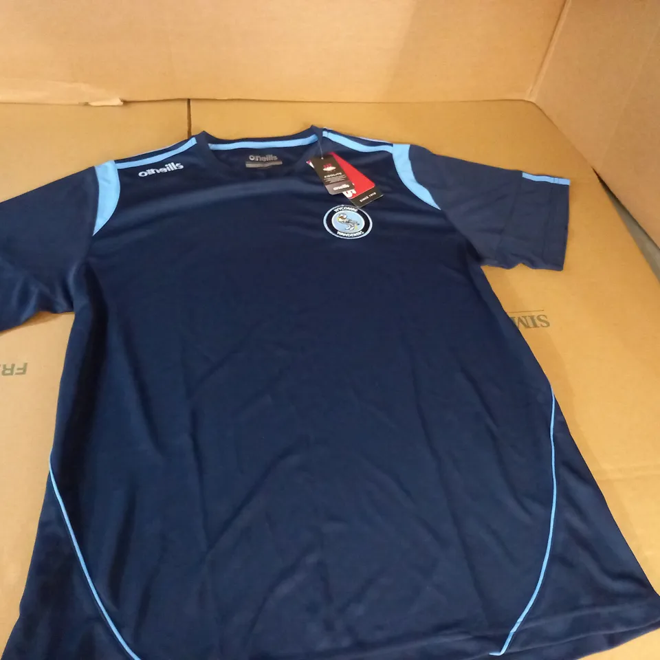 WYCOMBE WANDERERS NAVY T-SHIRT - XXL