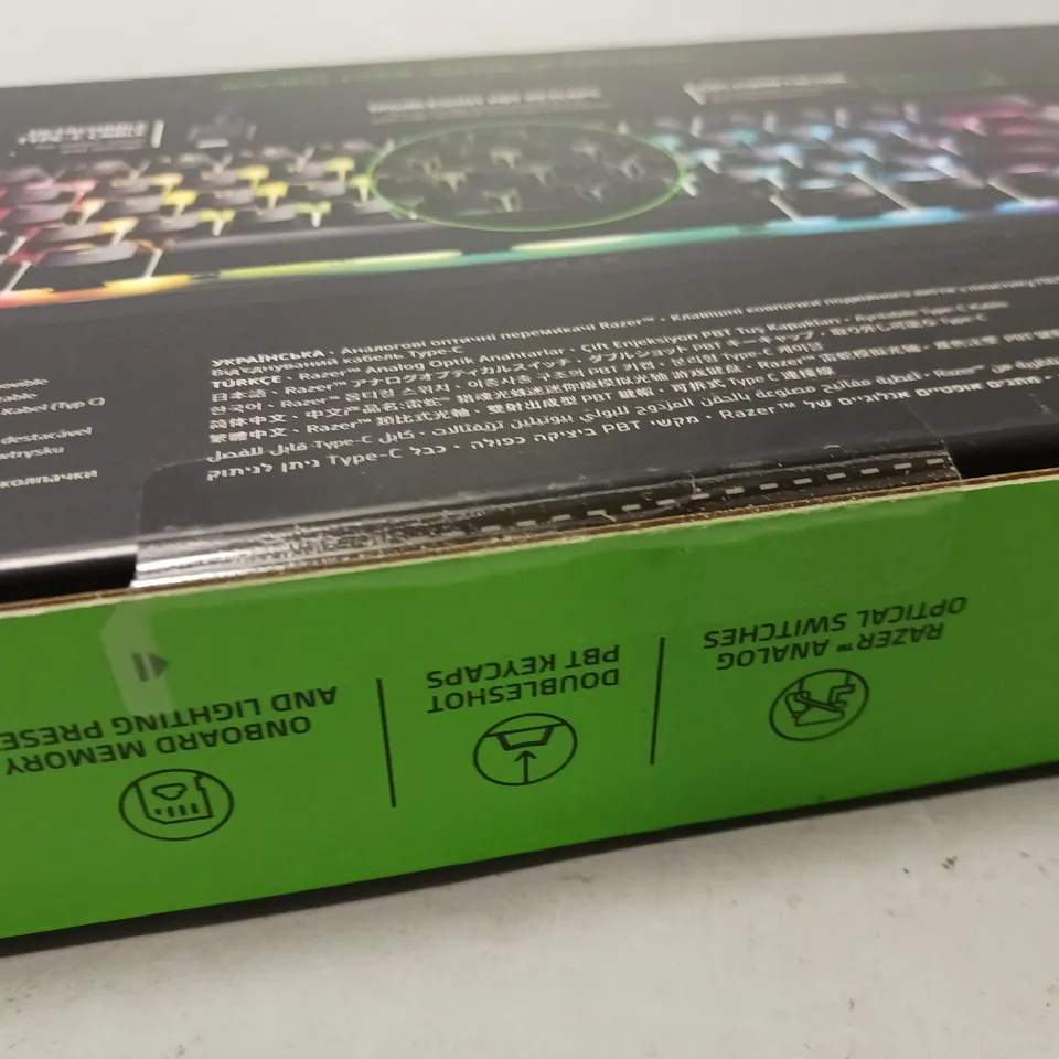 SEALED RAZER HUNTSMAN MINI ANALOGUE KEYBOARD