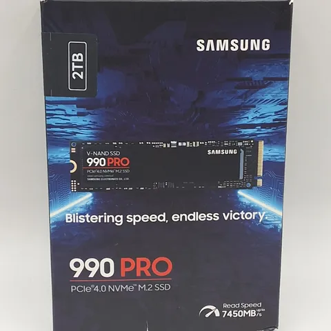 SEALED SAMSUNG 2TB 990 PRO PCIE 4.0 NAME M.2 SSD - MZ-VP92T0