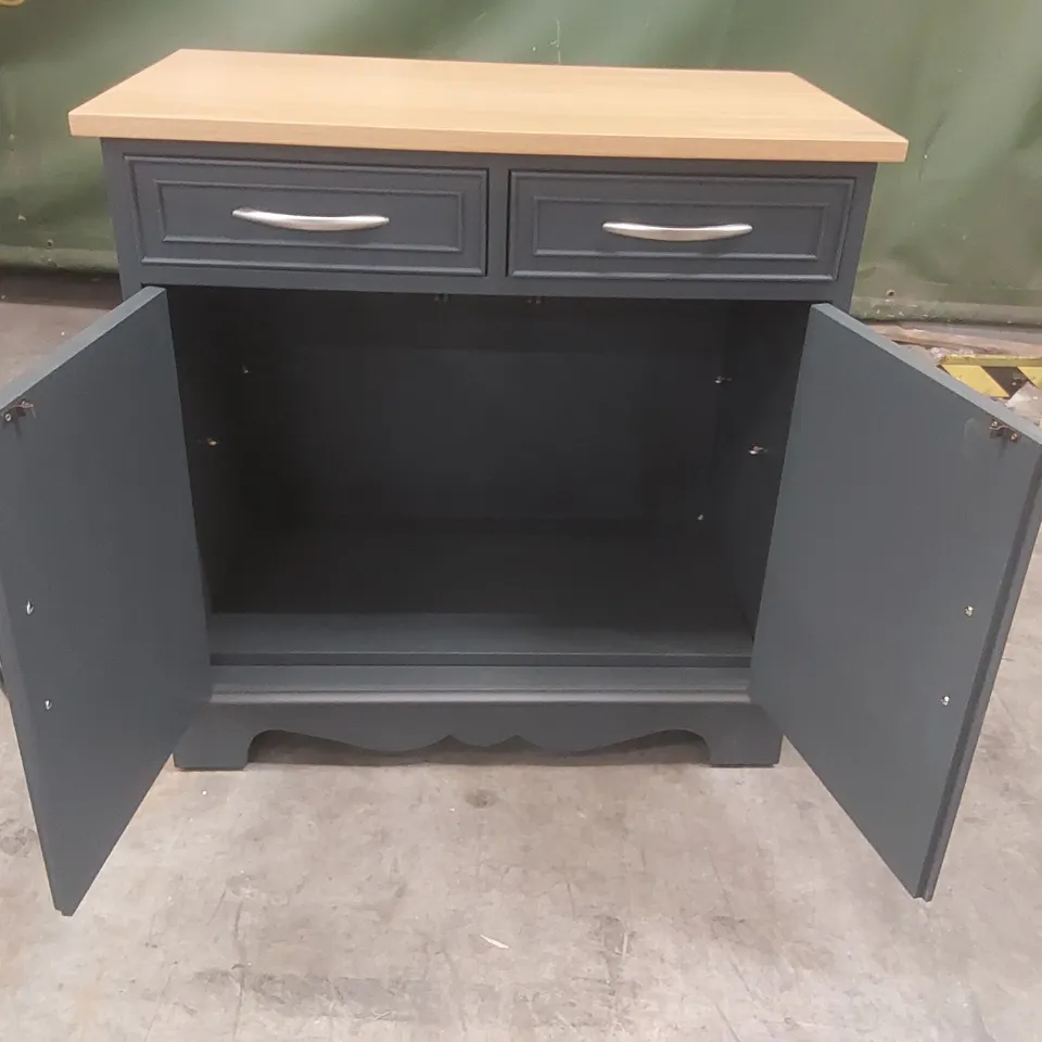 DESIGNER 2 DRAWER, 2 DOOR WOODEN SIDEBOARD