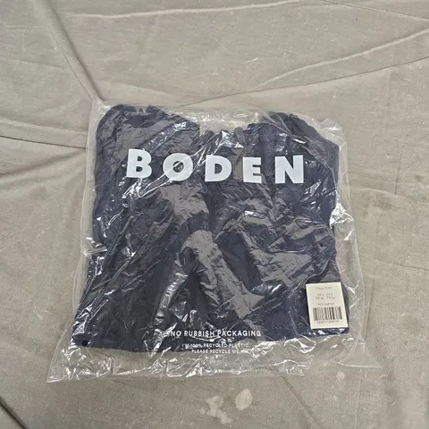 BODEN NAVY MAISY RIKRAK TRIM TOP – UK 6 (US 2) 