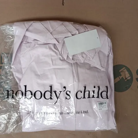 BAGGED NOBODY'S CHILD BONITA MIDAXI DRESS IN PINK SIZE UK 10