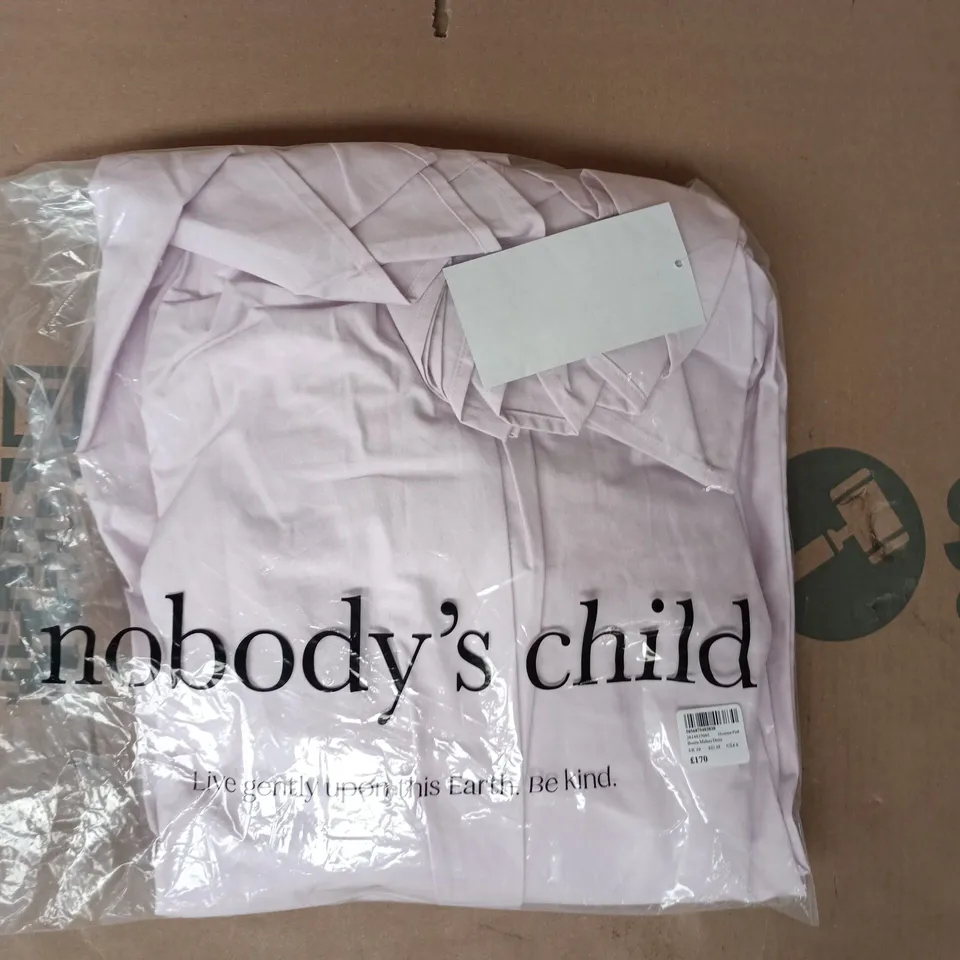 BAGGED NOBODY'S CHILD BONITA MIDAXI DRESS IN PINK SIZE UK 10