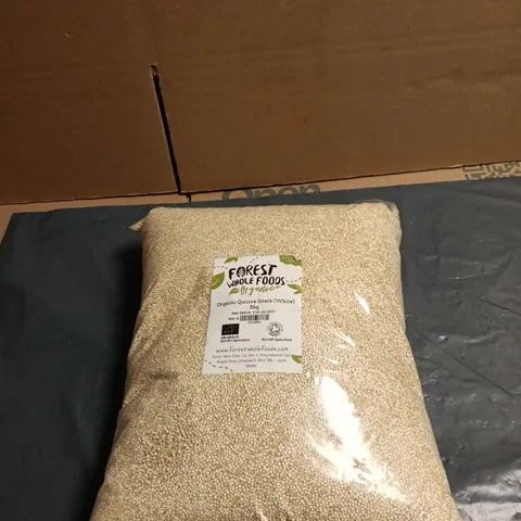 FOREST WHOLE FOODS ORGANIC WHITE QUINOA 5KG