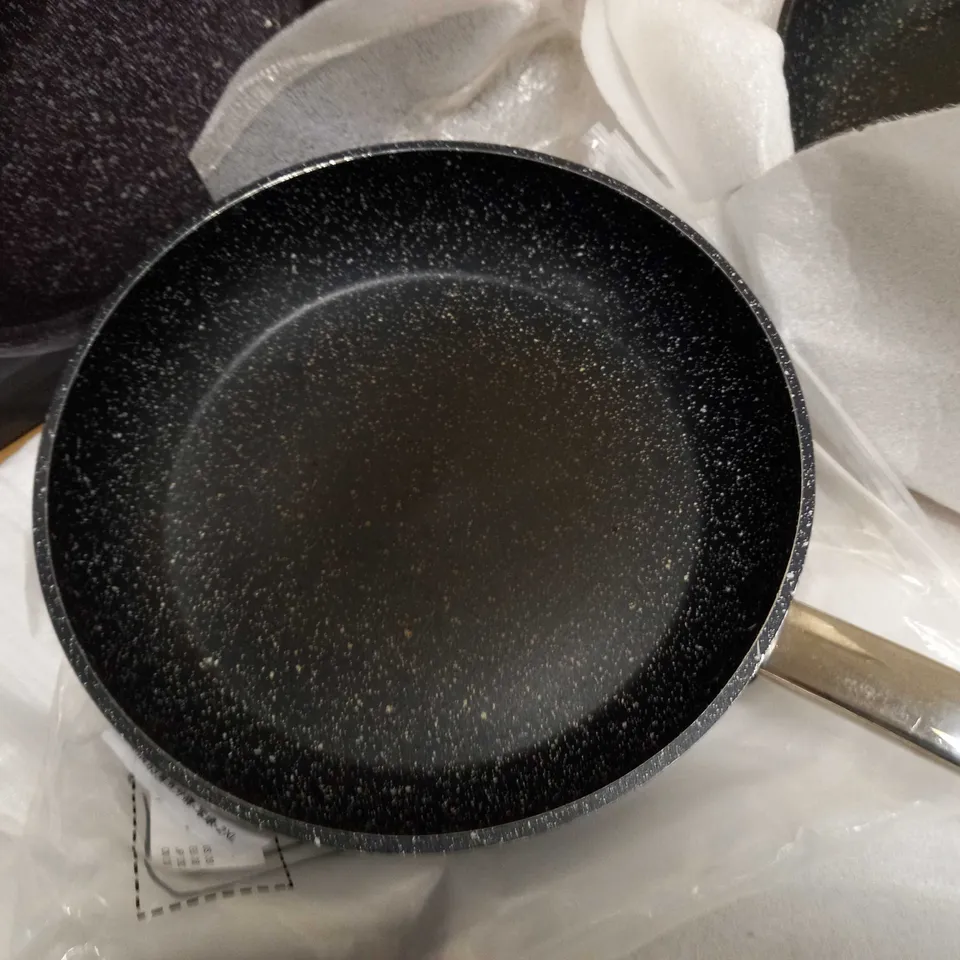 JEAN PATRIQUE STONETASTIC GRANITE NON-STICK FRYING PAN SET
