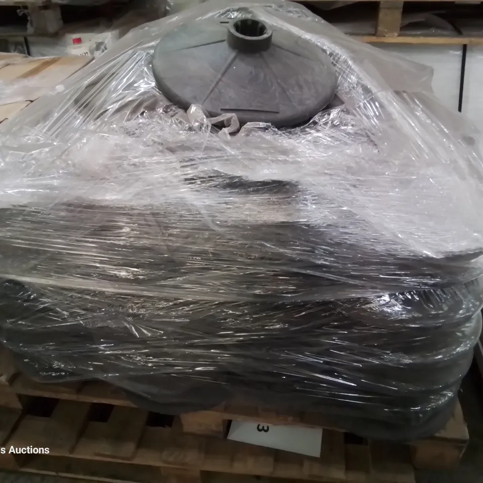 PALLET OF APPROXMATELY 120 OXFORD ENGLAND CAR PARK PIPE STANDS