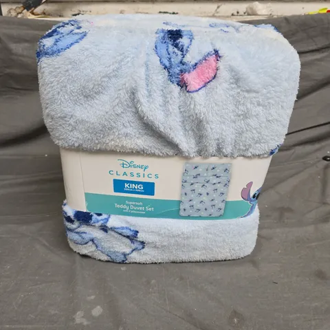 DISNEY CLASSICS SUPERSOFT TEDDY DUVET SET - KING