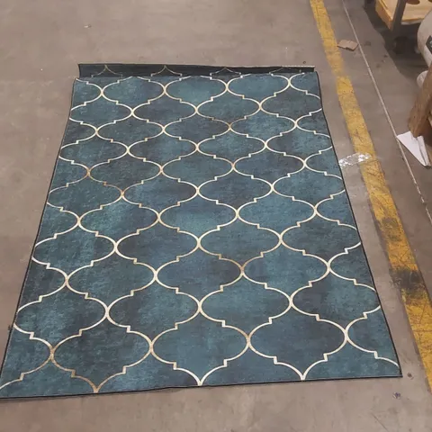 QUALITY MENASHA GEOMETRIC AREA RUG - 120 x 170cm