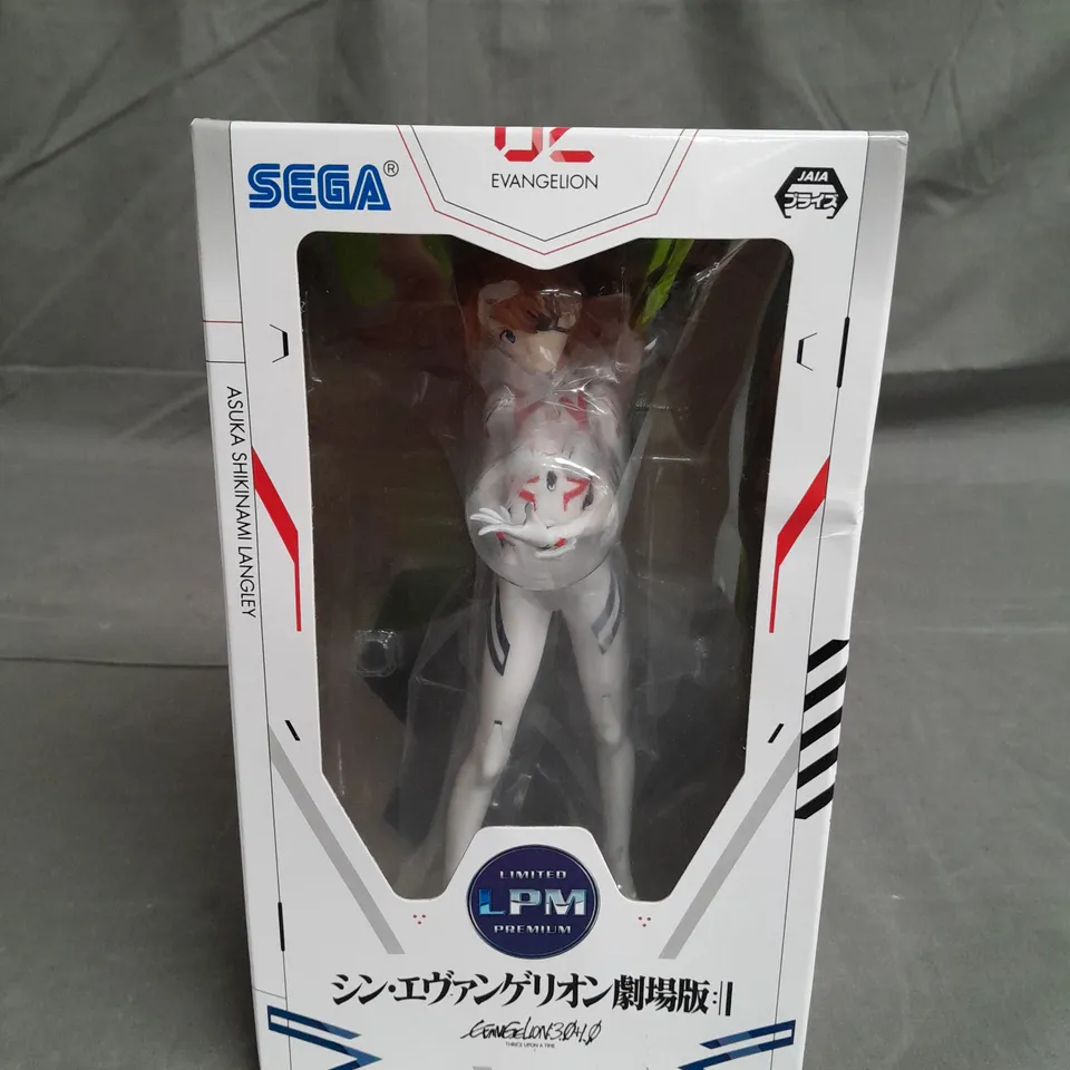 SEGA EVANGELION - ASUKA SHIKNAMI LANGLEY FIGURINE