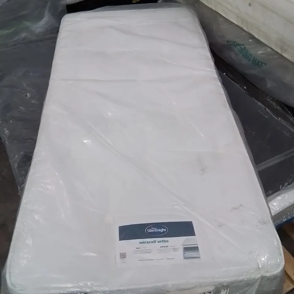 QUALITY BAGGED SILENTNIGHT MIRACOIL ORTHO SINGLE MATTRESS 