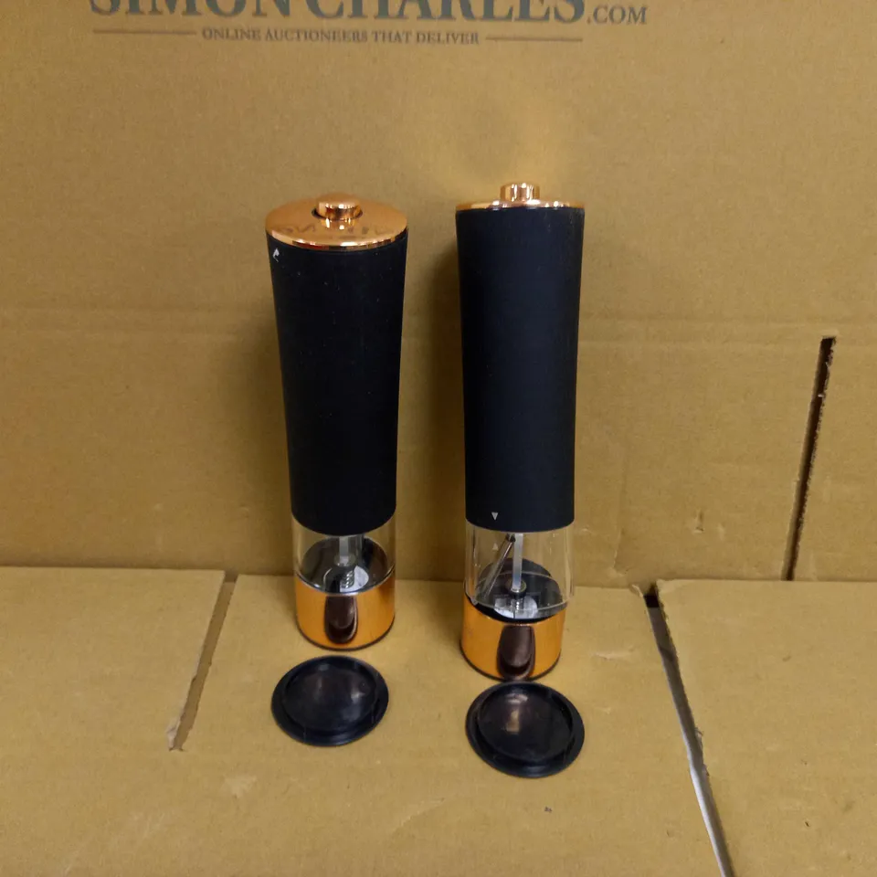 TOWER ELECTRIC SALT AND PEPPER MILL 