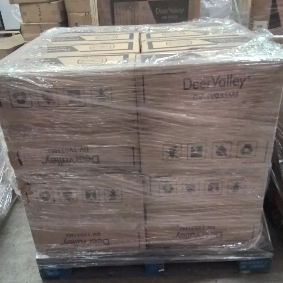 PALLET CONTAINING 16 DEERVALLEY DV-1V031MJ BATHROOM SINK BASINS