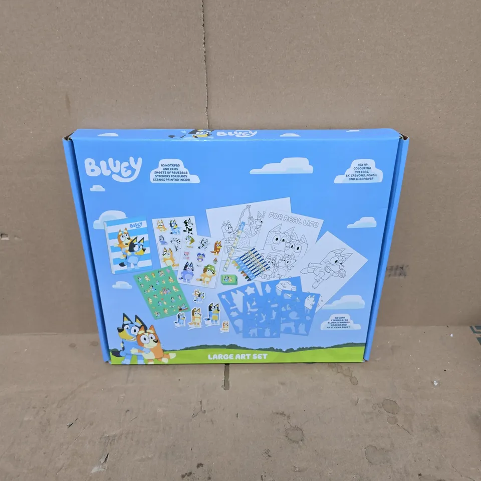 BOXED BLUEY LARGE ART SET