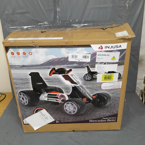 BOXED INJUSA PEDAL GO-KART MERCEDES BENZ