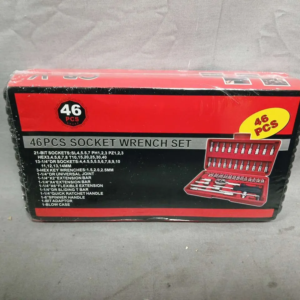 9X 46 PIECE SOCKET WRENCH SETS