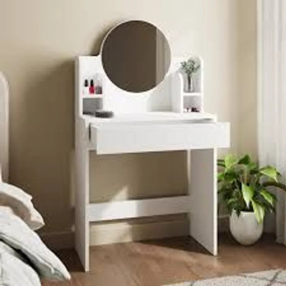 BOXED IDIS DRESSING TABLE WHITE (1 BOX)