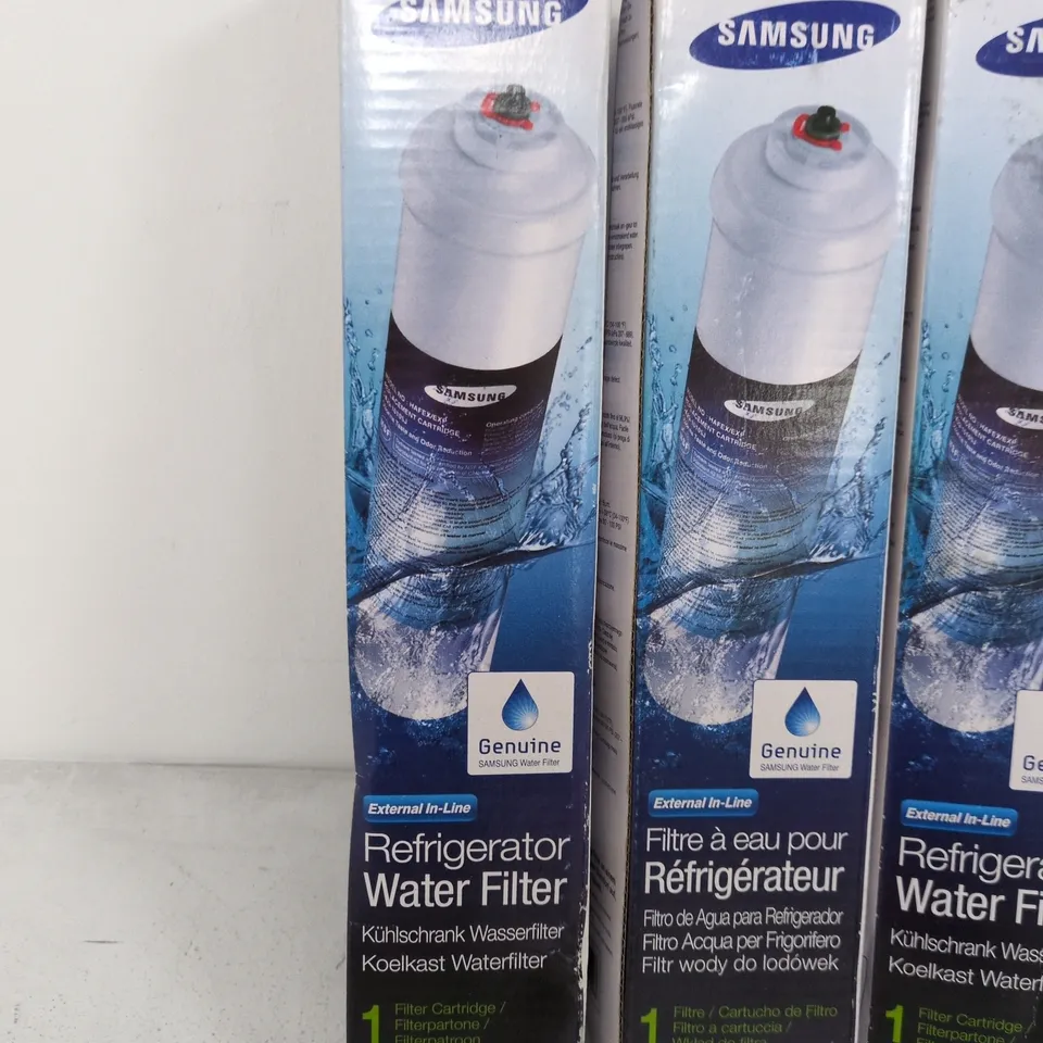 LOT OF 5 SAMSUNG EXTERNAL IN-LINE FRIDGE WATER FILTERS