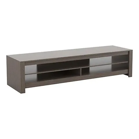 BOXED AVF CA180RGRE CALIBRE 1.8M TV STAND UP TO 85" - GREY OAK (1 BOX)