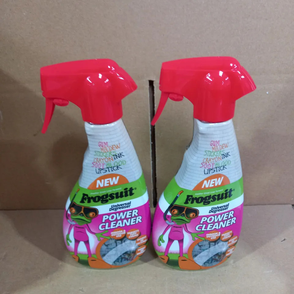FROGSUIT INDOOR & OUTDOOR POWER CLEANER X2