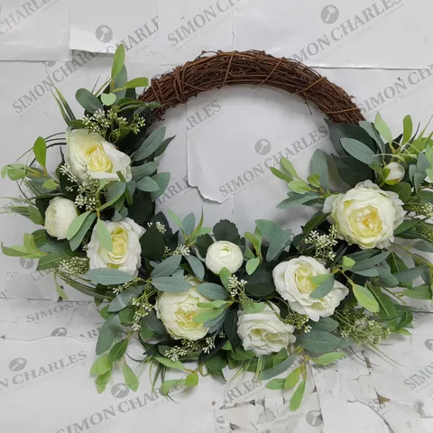 LARGE FLORAL WREATH