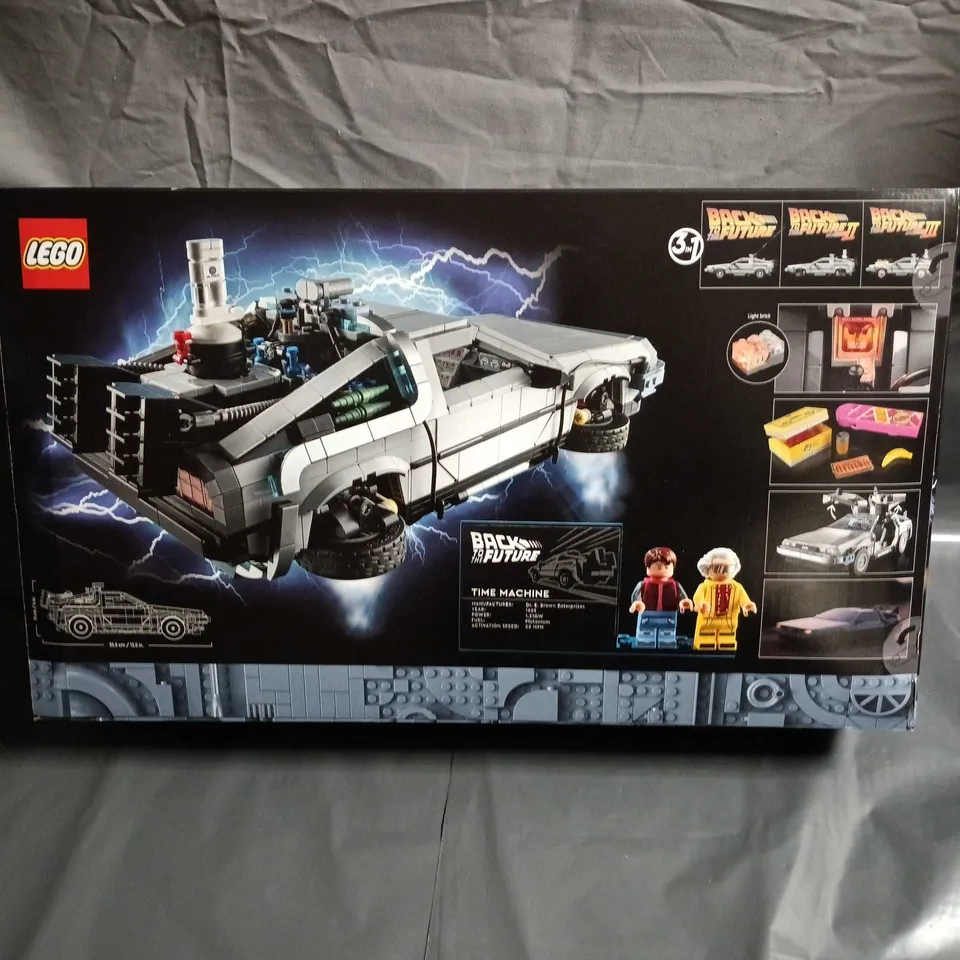 LEGO BACK TO THE FUTURE TIME MACHINE (10300) 1,872 PCS – BOXED