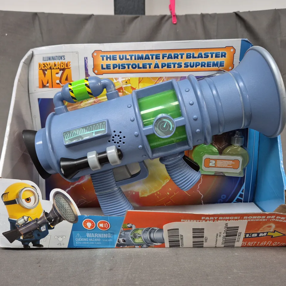 DESPICABLE ME 4 THE ULTIMATE FART BLASTER TOY