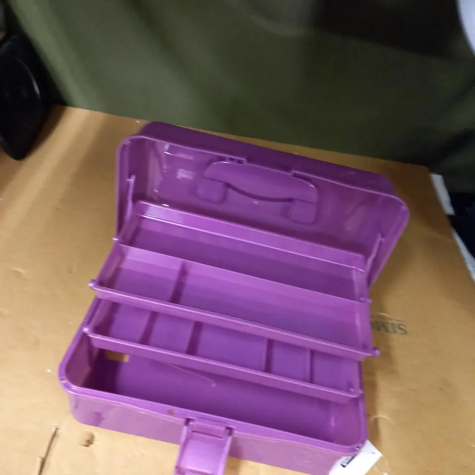 HOBBYCRAFE PURPLE STORAGE BOX 