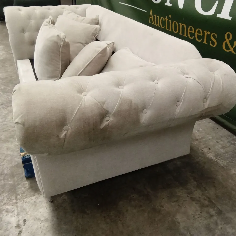 WINDSOR 3 SEATER FABRIC SOFA