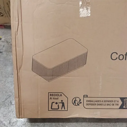 BOXED COFFEE TABLE - OAK (1 BOX)