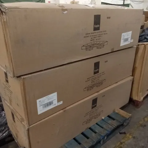 PALLET TO CONTAIN INCOMPLETE OUTDOOR GARDEN SOFA SETS