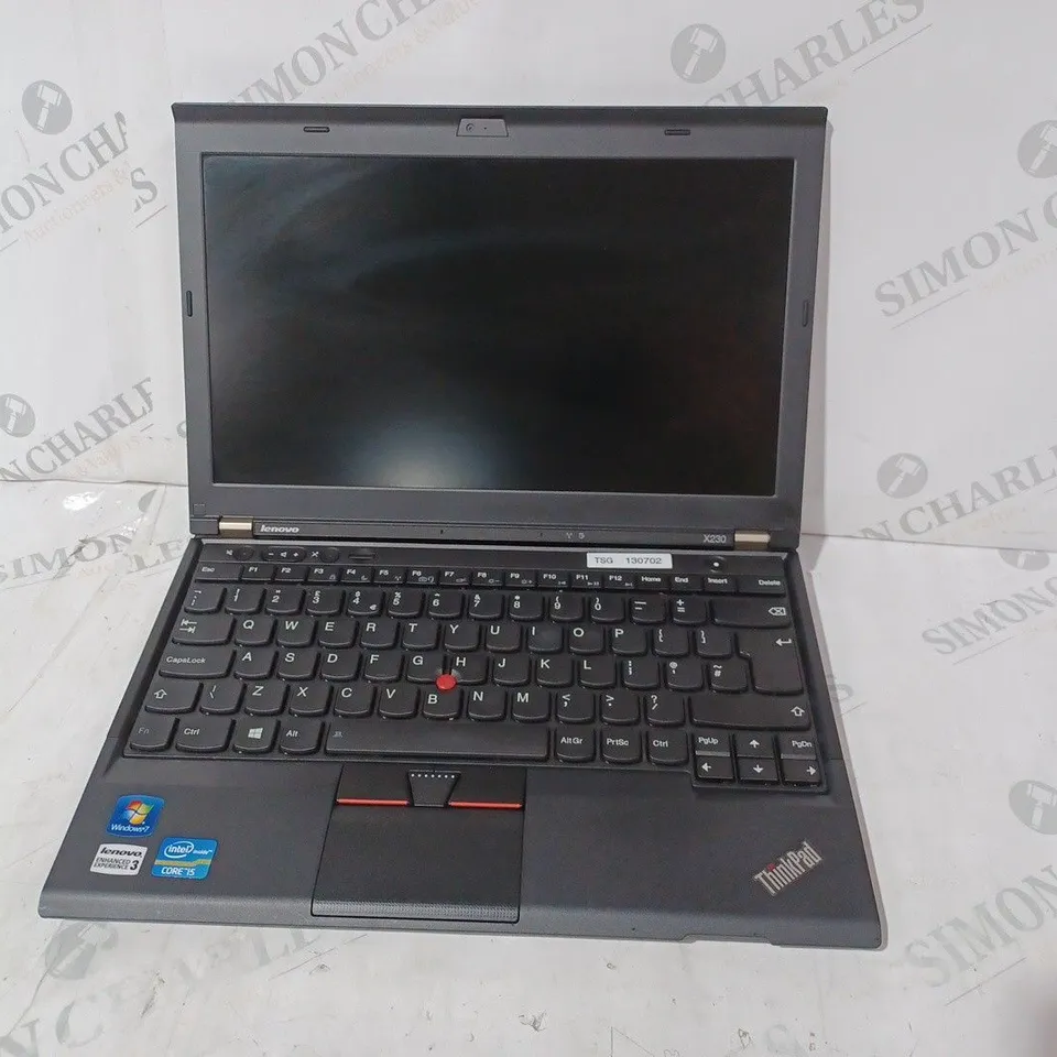 LENOVO THINKPAD X230 LAPTOP IN BLACK