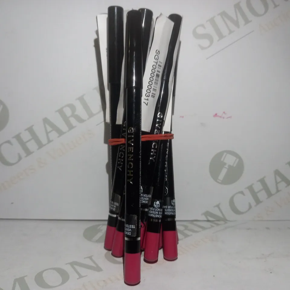 BOX OF APPROX 10 GIVENCHY LIP LINERS #03 ROSE TAFFETAS 