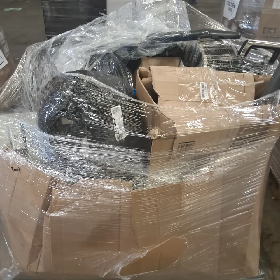 PALLET OF APPROXIMATELY 23 UNPROCESSED RAW RETURN HOUSEHOLD AND ELECTRICAL GOODS TO INCLUDE;