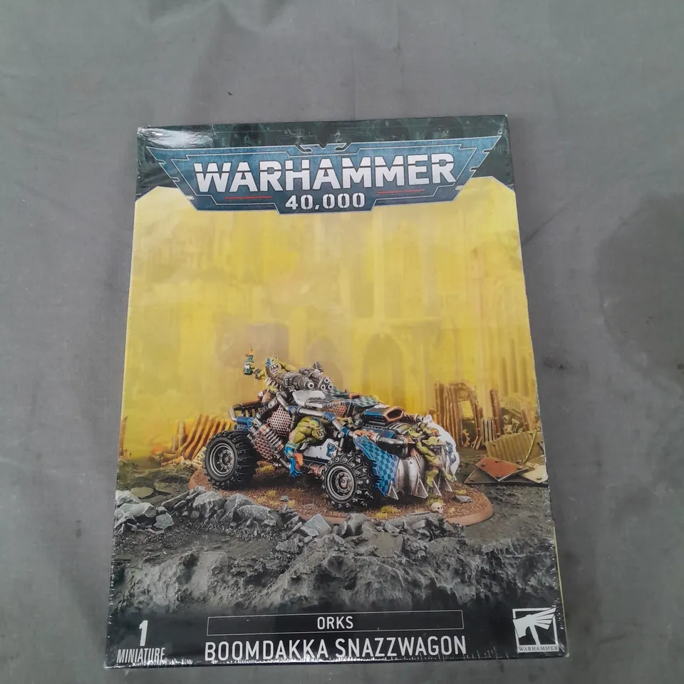 SEALED WARHAMMER 40,000 ORKS - BOOMDAKKA SNAZZWAGON